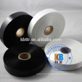 Laundry shop instruction main label fabric nylon taffeta label ribbon